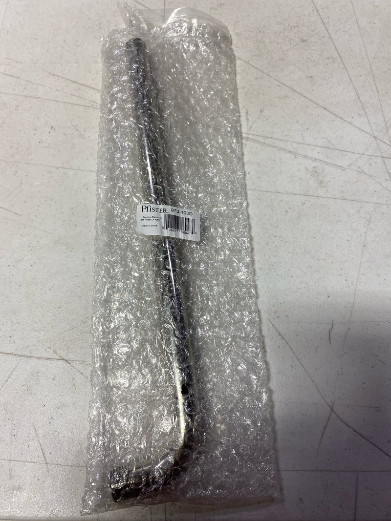 Pfister, 973-103D, 13-3/4" Straight Shower Arm, Polished Nickel