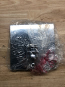 JONATHAN Y Lighting JYL9553B Eleanor 8" Wide LED Flush Mount Square Ceiling Fixture - Chrome