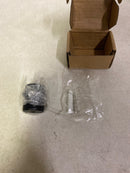 Emtek 2257US19 1-1/2" Cylindrical Floor Bumper from the Door Accessories Collection - Flat Black