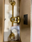 Elegant Lighting LD7302W24BRA Ingrid 3 Light 10" Tall Bathroom Sconce - Brass / Clear
