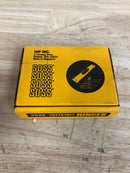 SOSS 21626D 1" x 4-5/8" Heavy Duty Invisible Hinge for 1-3/8" Doors Satin Chrome Finish