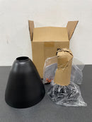 Progress Lighting P5202-31 PAR Lampholder Series Single-Light Adjustable Swivel Aluminum Flood Light with Shade - Black