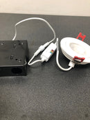 Commercial electric 91916 3 in. Selectable CCT New Construction and Remodel Color Ultra-Spot Canless Recessed Integrated LED Kit