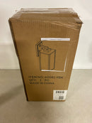 ML Lighting 60081-PBK 1-Light Outdoor Wall Sconce, Powder Coated Black