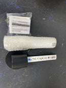 Kovacs P5041-66A-L Saber II 12" Tall LED Wall Sconce with Etched White Glass Shade - Coal