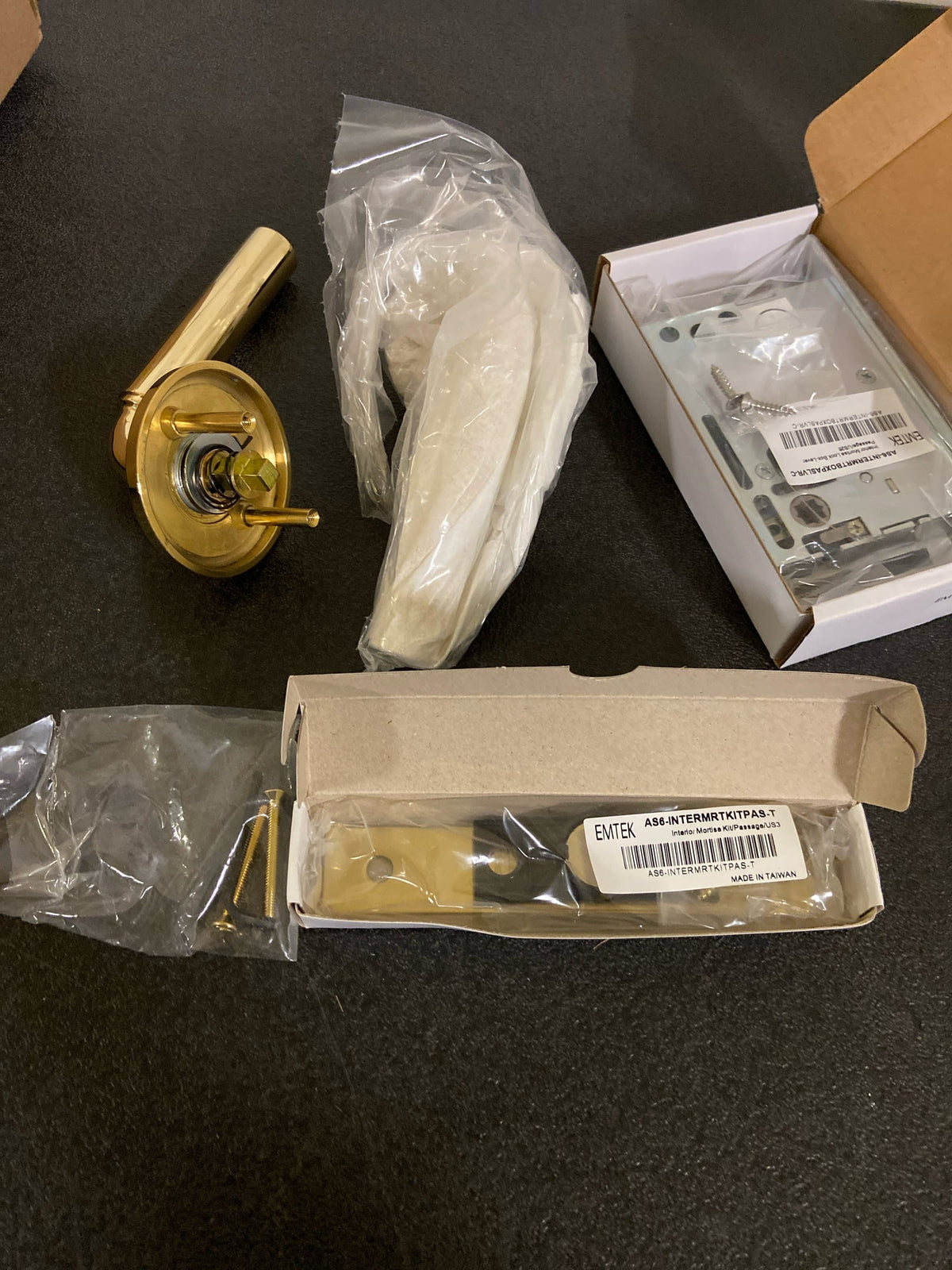 Emtek M8100MNGRHUS3NL Interior Mortise, Passage, Regular Rosette, Manning Lever, Rh, US3NL
