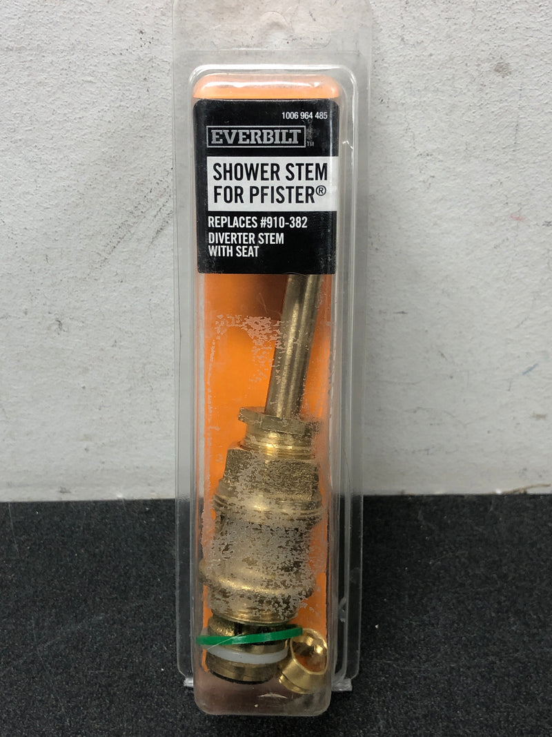 Everbilt 14053 5 3/16 in. 12 pt Broach Diverter Stem For Price Pfister Replaces 910-382
