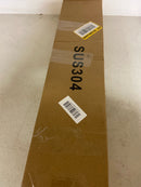 Bwe A-91014-S-N 5-Piece Bath Hardware Set with Double Hooks Towel Ring Toilet Paper Holder and 24 in. Towel Bar in Brushed Nickel