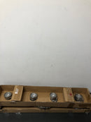 2.6 ft. 4-Light Brushed Nickel Integrated LED Track Lighting Kit