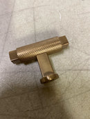 Amerock BP37621CZ Balata 2 in. (51mm) Length Champagne Bronze Classic Bar Cabinet Knob