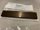 Colonial Bronze 700810B 700 Series 8" Center to Center Solid Brass Finger Cabinet / Drawer Edge Pull with Round Lip - Made in USA - Oil Rubbed Bronze