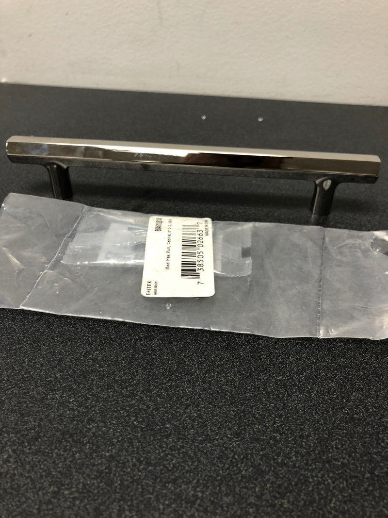Emtek 86461US14 Mod Hex 6 Inch Center to Center Bar Cabinet Pull from the Urban Modern Collection - Polished Nickel