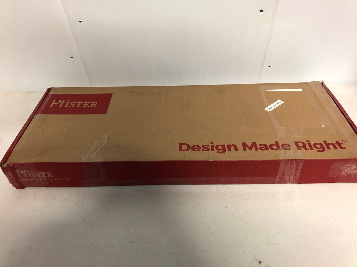 Pfister GT529-BRUS Bruton 1.8 GPM Single Hole Pre-Rinse Pull Down Kitchen Faucet - Stainless Steel