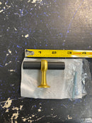 Belwith Keeler B077328-MBBGB Ostia 2-1/2" Elegant Modern Industrial "T" Bar Cabinet Bar Knob / Drawer Bar Knob - Matte Black and Brushed Golden Brass