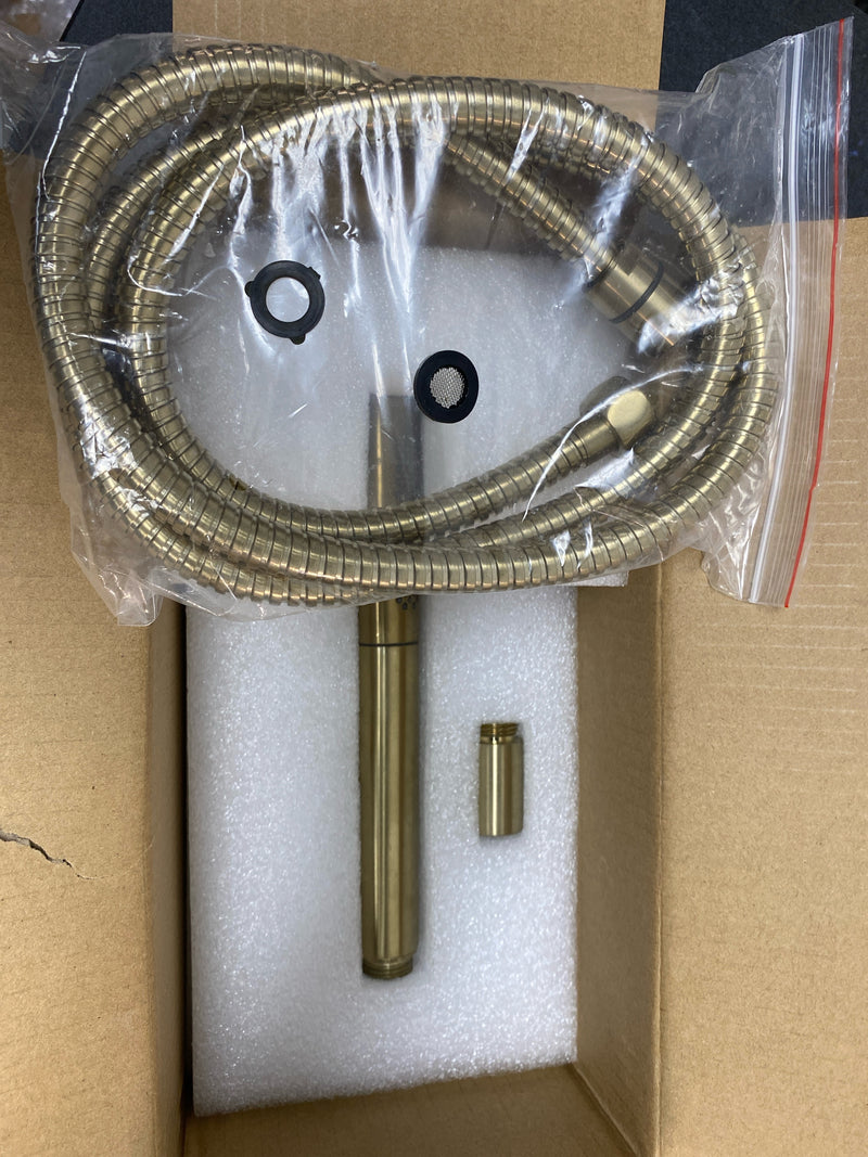 Kallista P24843-00-BAF One 1.75 GPM Multi Function Hand Shower - Includes Hose - Brushed French Gold