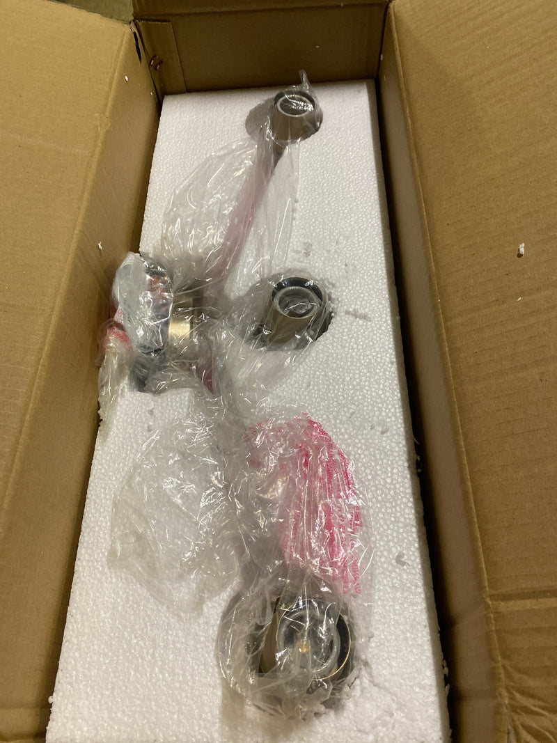 Millennium lighting 9753-MG 25.5 in. 3-Light Modern Gold Vanity Light with Frosted White Glass Shade