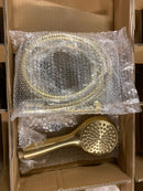 Pfister LG6-1RH1BG Rhen Floor Mounted Tub Filler with Built-In Diverter - Includes Hand Shower - Brushed Gold