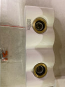 Mitzi H545302-CWH Jillian Vanity, 2-Light 120 Total Watts, Ceramic White