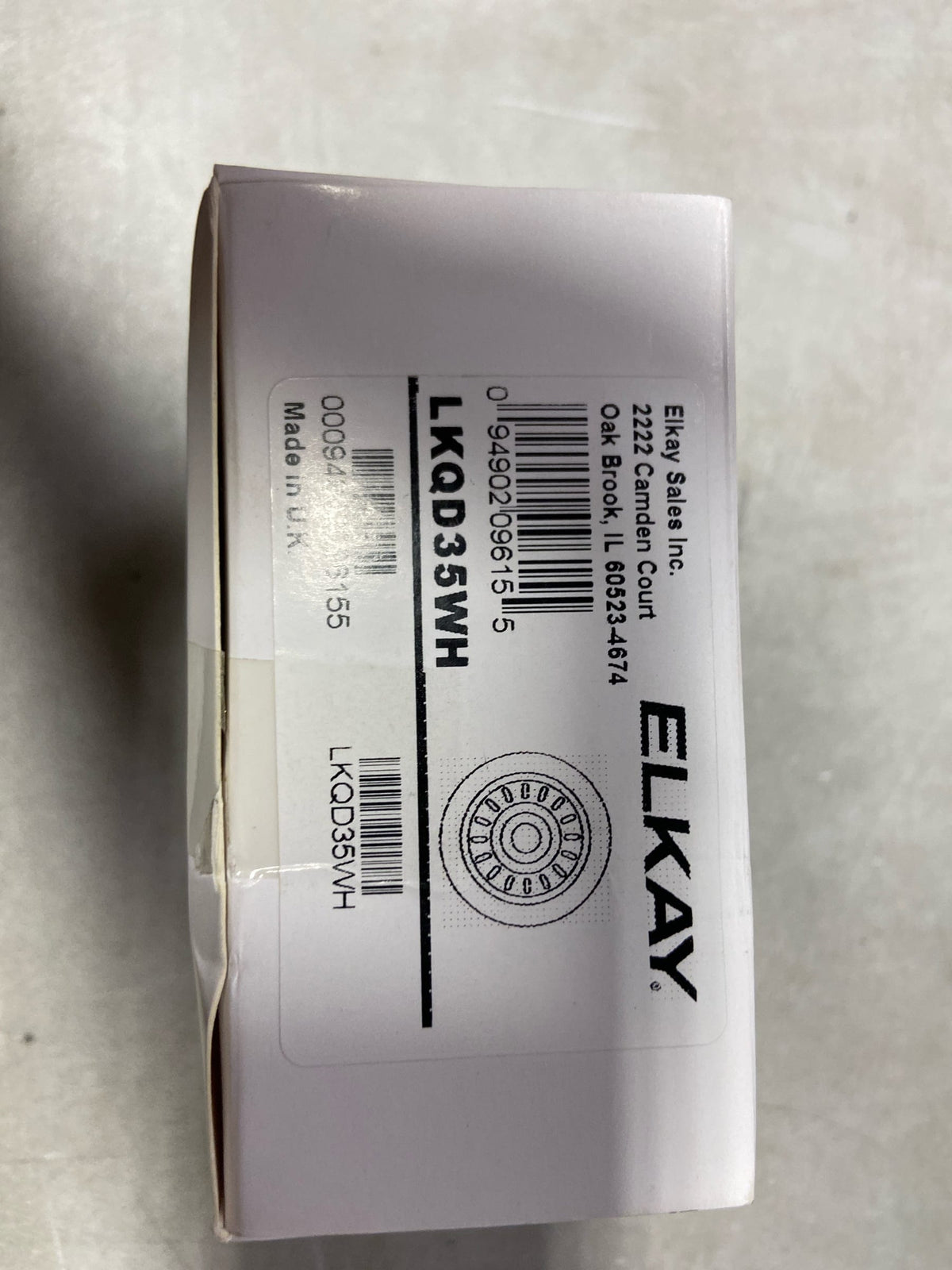 Elkay 3-1/2" Disposal Flange with Basket Strainer