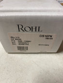 Rohl CIS18PN Arcana Wall Mounted Spring Bar Toilet Paper Holder - Polished Nickel