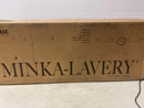 Minka Lavery 5068-726 Kearney Park Clear Glass Island Light, 8-Light 480 Total Watts, 25" H x 20" W, Coal Black and Soft Brass