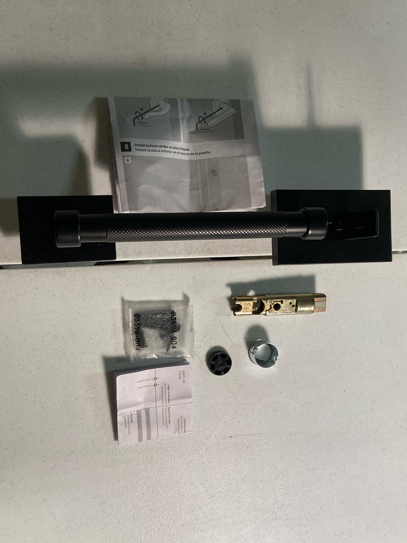 Kwikset 814Pvhlip Prava Sectional Handleset - Black