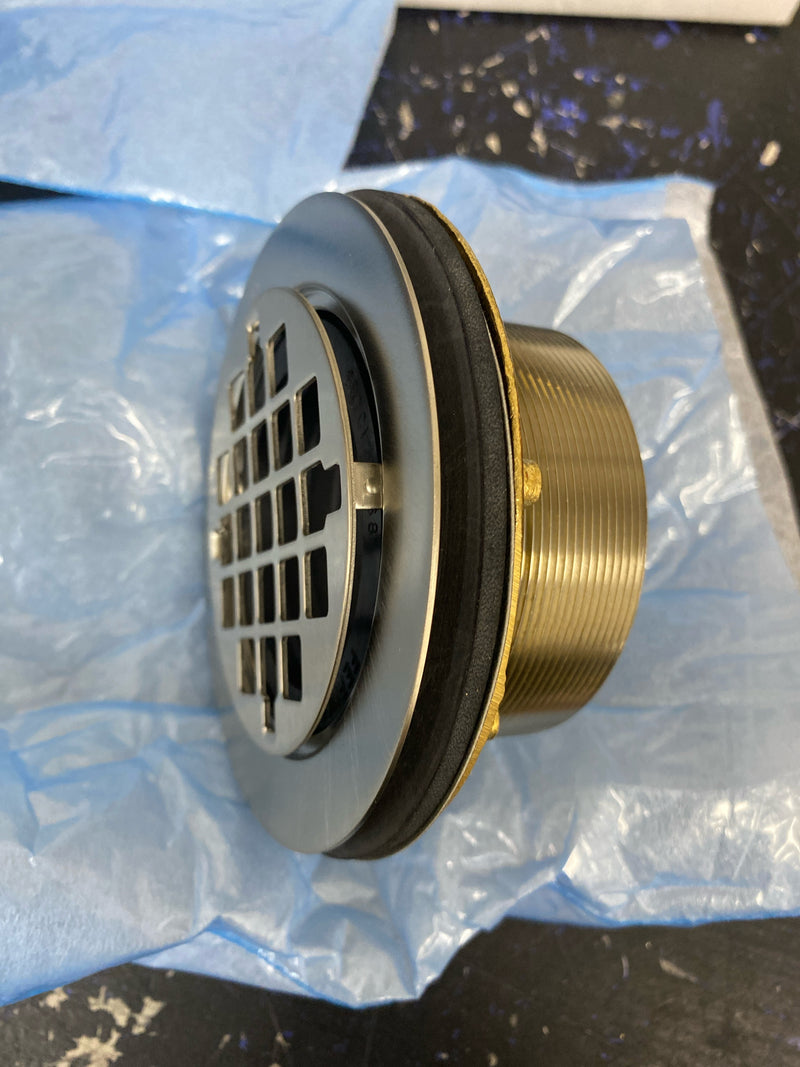 KOHLER Round Shower Drain Vibrant Brushed Nickel