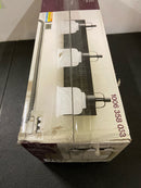 Home Deco Rockhill 22.07 in. 3-Light Black LED Bath Vanity Light Dark LED