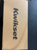 Kwikset 730PSKRDT-4 Pismo Privacy Door Knob Set with Round Rose - Satin Brass