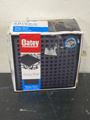 Oatey DS32060 Designline 6 in. x 6 in. Stainless Steel Square Shower Drain with Square Pattern Drain Cover in Matte Black
