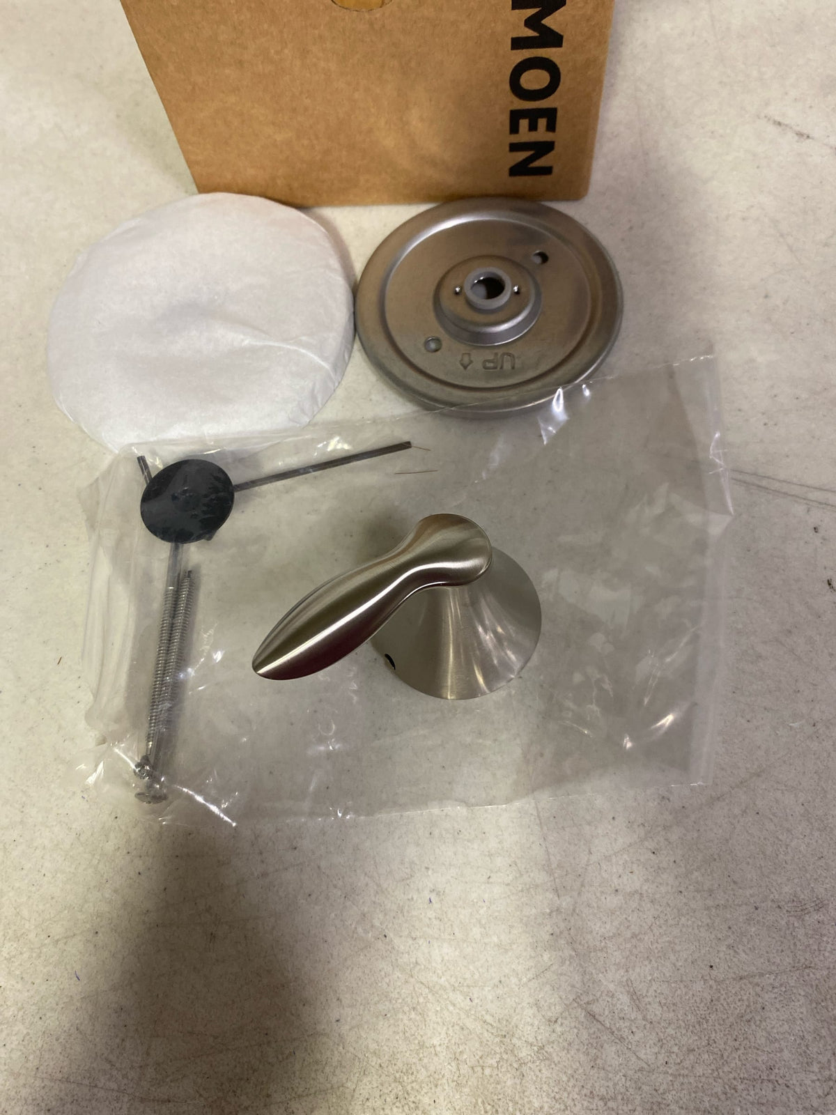 Moen UT2011BN Eva 1-Handle M-CORE Transfer Valve Trim Kit, Valve Required, Brushed Nickel