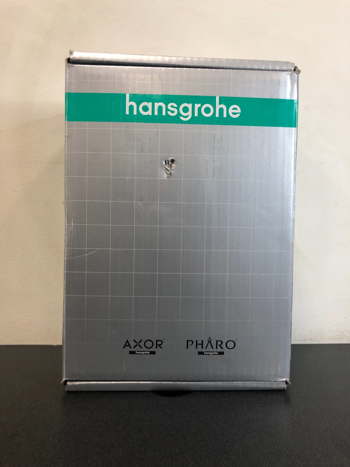Hansgrohe Metris S Deck Mounted Roman Tub Filler Non Diverter with Metal Lever Handles Less Valve