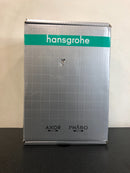 Hansgrohe Metris S Deck Mounted Roman Tub Filler Non Diverter with Metal Lever Handles Less Valve