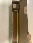 Baldwin 4663044 Hollywood Hills 12 Inch Center to Center Handle Appliance Pull - Satin Brass