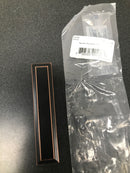 Emtek 86299US10B Brass Geometric 3 Inch Center to Center Bar Cabinet Pull - Oil Rubbed Bronze