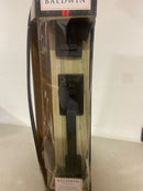 Baldwin 91800-045 Prestige Spyglass Single Cylinder Venetian Bronze Door Handleset with Square Spyglass Door Handle feat SmartKey Security