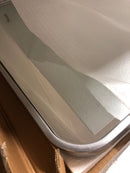 Elegant Lighting MR803036S Evermore 36" W x 30" H Contemporary Rectangular Framed Bathroom Wall Mirror - Silver