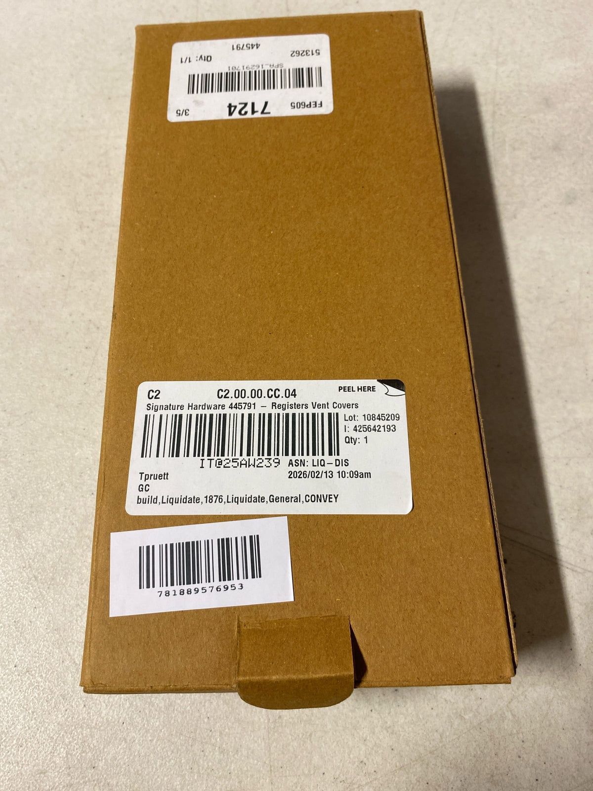 Signature Hardware 445791 Appert Steel Wall Register - 4" x 10" - White