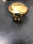 Deltana KRB175U3 1-3/4 Inch Mushroom Cabinet Knob - Polished Brass