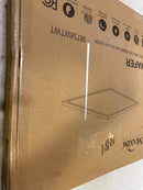 Maxim 58738WTWT Wafer 15" Wide Square LED Panel - 3000K - 3000 Lumens - White / White