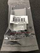 Berenson 1058-4026-P Bravo 3 Inch Wide Finger Tab Cabinet Lip Pull / Drawer Lip Pull - Polished Chrome