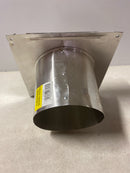 Master flow WVA6SD 6 in. Round Wall Vent with Screen and Damper