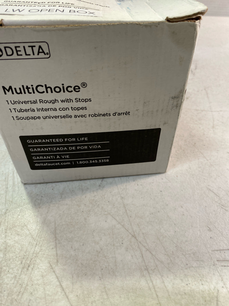 Delta MultiChoice Universal High-Flow Rough- Shower Only- Universal Inlets/Outlets