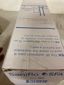 SANIFLO Extension Pipe Between Toilet and Macerator