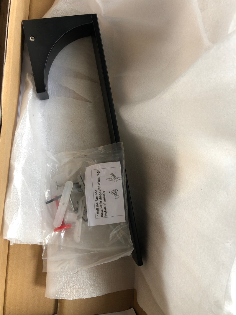 Kohler K-26570-BL Minimal 10-7/16" Towel Bar - Matte Black