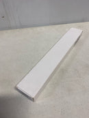 Alno D2801-12-CHP/MB Vita Bella 12" Center to Center Euro Modern Smooth Bar Appliance Handle - Made in Italy - Champagne / Matte Black