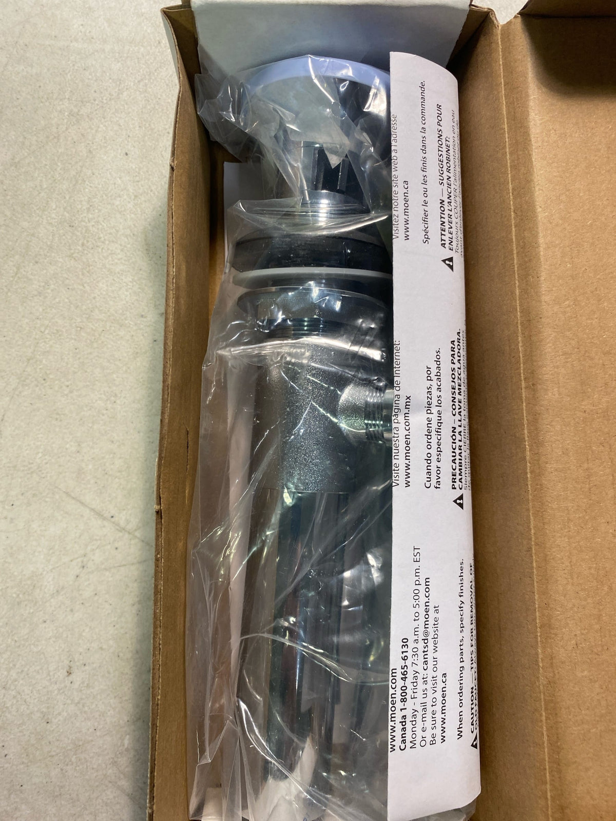 Moen 104770 1-1/4" Brass Pop-Up Drain Assembly - Chrome