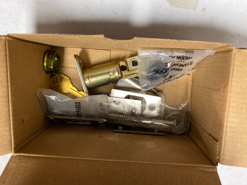 Kwikset 800AVHLIP-15S.STRKP Avalon Sectional Single Cylinder Keyed Entry Exterior Pack Handleset with SmartKey - Satin Nickel