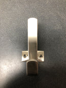 Belwith Keeler B077900SN Brighton 2-1/8" Wide Contemporary Bathroom Towel Robe Wall Hook - Satin Nickel