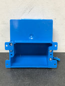 Carlon B117RSWR 1-Gang 17 cu. in. PVC Shallow Old Work Electrical Switch and Outlet Box